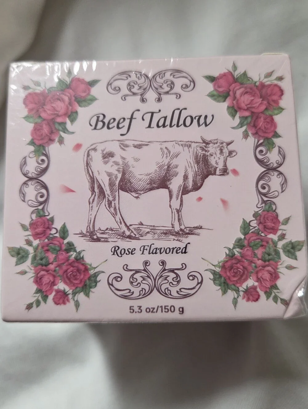 Beef Tallow Rose Essence